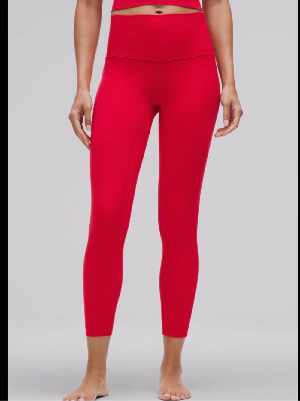 lululemon athletica High-Rise Red Leggings